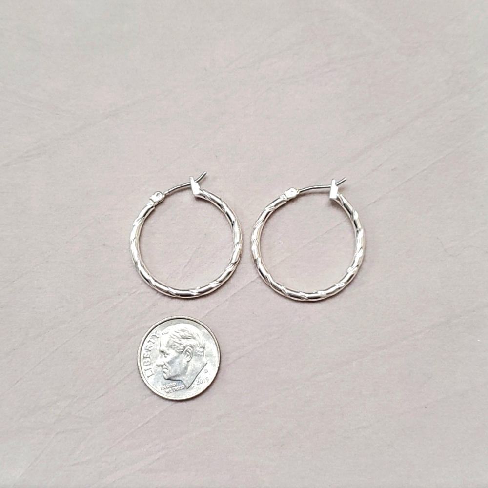 Hoop earrings